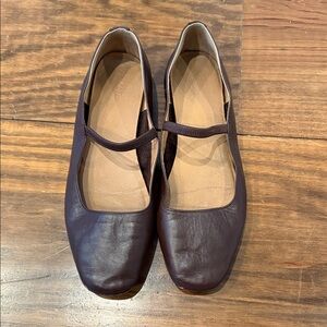 Madewell Greta chocolate Brown Women's Ballet Shoes Size 9